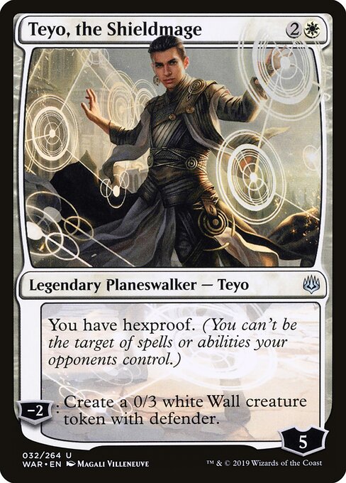 MTG Teyo, the Shieldmage WAR 032 Standard Foil front