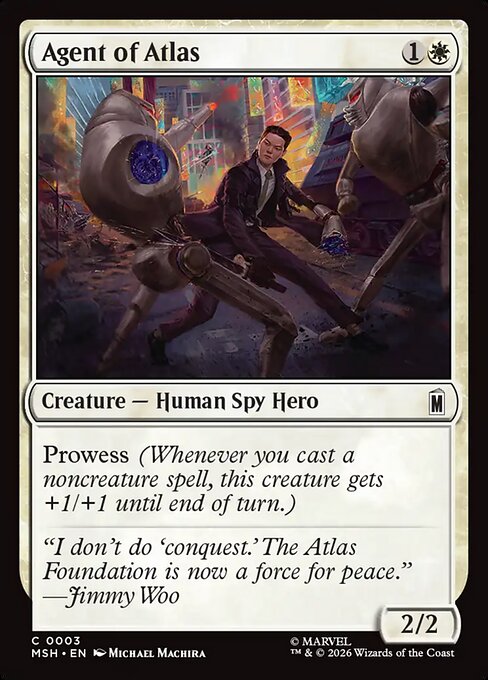 MTG Agent of Atlas MSH 003 Regular Nonfoil