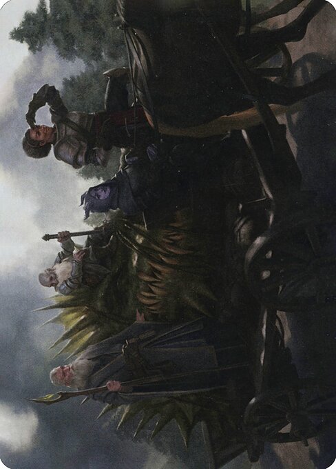 MTG Grim Bounty AAFR 072 Art Card