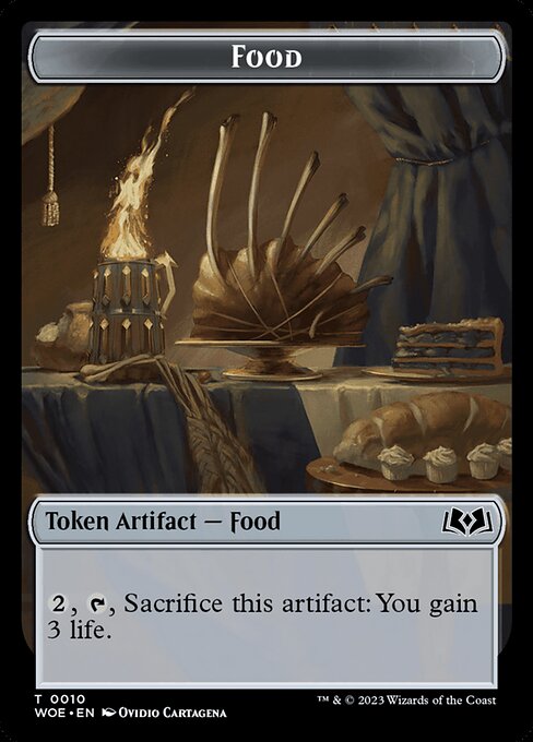 MTG Food Token WOE 010 Token Nonfoil