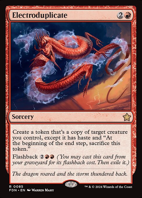 MTG Electroduplicate FDN 085 Regular Foil