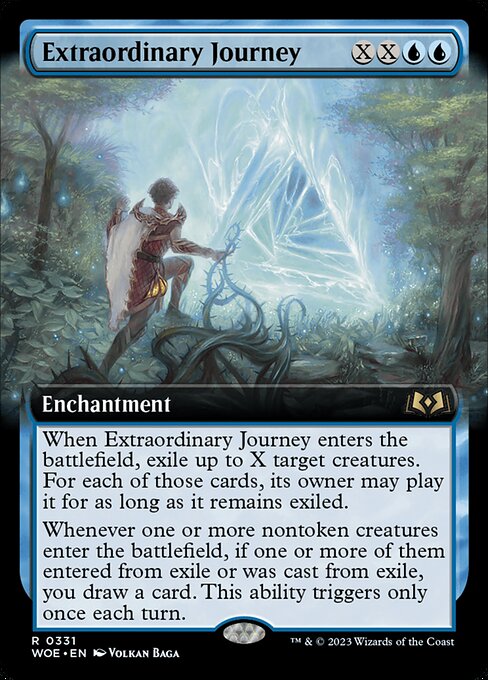 MTG Extraordinary Journey WOE 331 Extended Art Foil