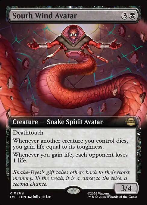 MTG South Wind Avatar TMT 269 Extended Art Nonfoil