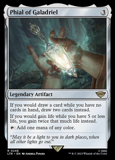 MTG Phial of Galadriel LTR 248 Regular Foil