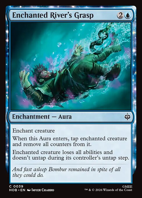 MTG Enchanted River's Grasp HOB 039 Regular Nonfoil