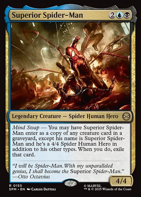 MTG Superior Spider-Man SPM 155 Regular Nonfoil