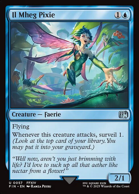 MTG Il Mheg Pixie FIN 057 Regular Foil