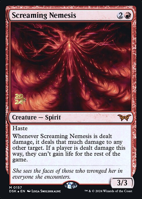MTG Screaming Nemesis PDSK 157s Prerelease Foil