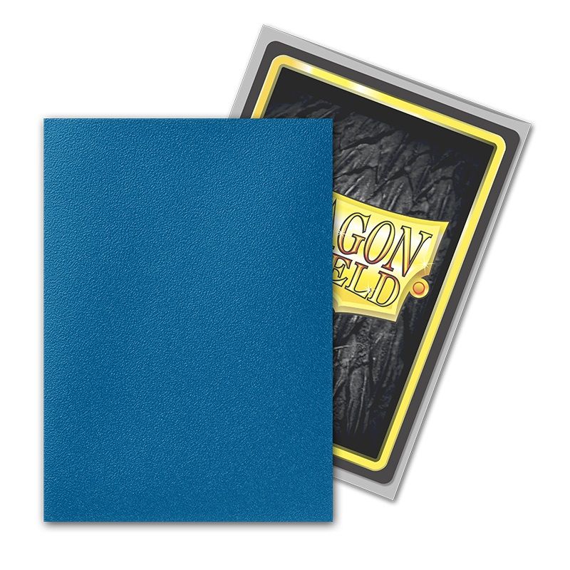 Dragon Shield Sleeves – Matte Dual – Anniversary Special Edition: Cobalt & Silver