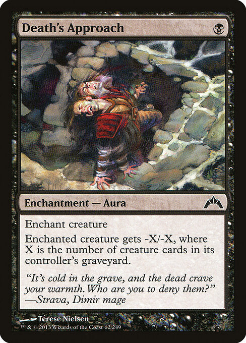 MTG Death's Approach GTC 062 Regular Nonfoil