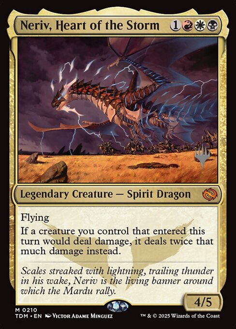 MTG Neriv, Heart of the Storm PTDM 210p Promo Pack Nonfoil