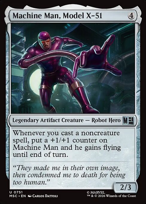 MTG Machine Man, Model X-51 MSC 751 Regular Nonfoil