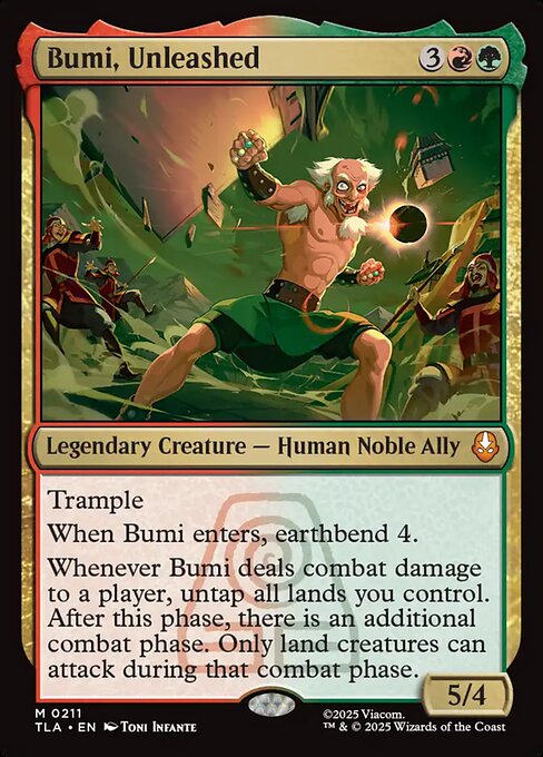 MTG Bumi, Unleashed TLA 211 Regular Nonfoil