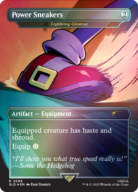 Magic Secret Lair x Sonic: Turbo Gear Foil Edition - ETA September 2025