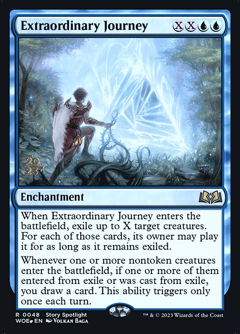 MTG Extraordinary Journey PWOE 048s Prerelease Foil