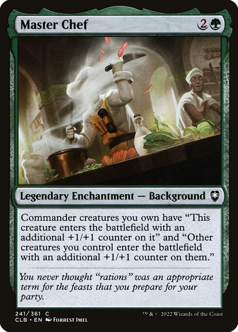MTG Master Chef CLB 241 Regular Foil