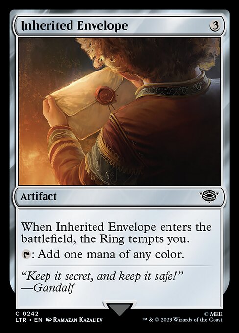 MTG Inherited Envelope LTR 242 Regular Nonfoil