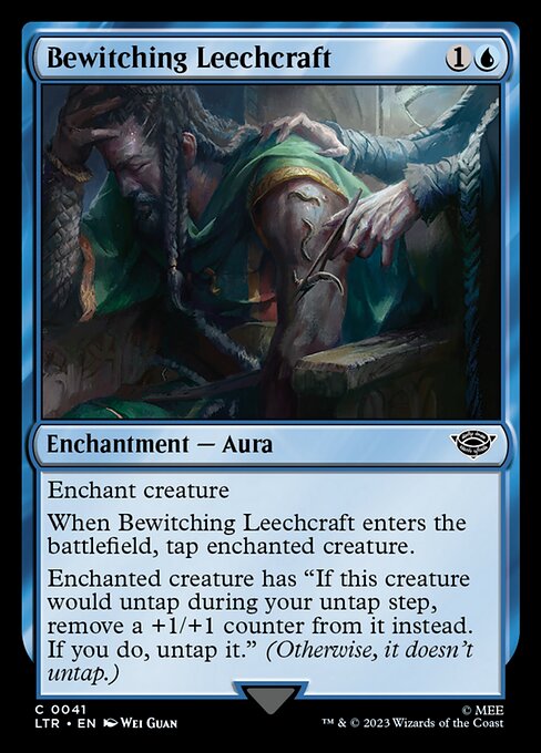 MTG Bewitching Leechcraft LTR 041 Regular Foil