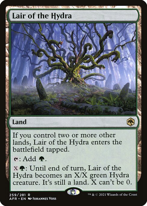 MTG Lair of the Hydra AFR 259 Regular Nonfoil