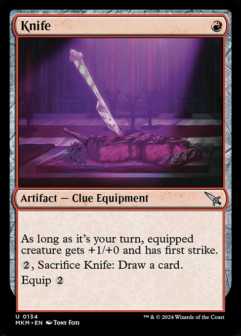 MTG Knife MKM 134 Regular Nonfoil