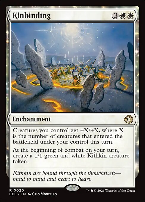 MTG Kinbinding ECL 020 Regular Nonfoil