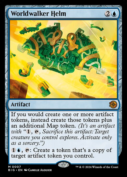 MTG Worldwalker Helm BIG 007 Regular Nonfoil