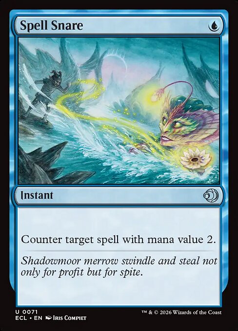 MTG Spell Snare ECL 071 Regular Foil