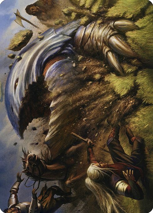 MTG Bulette AAFR 016 Art Card