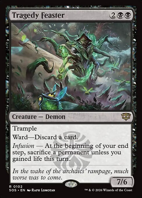 MTG Tragedy Feaster SOS 102 Regular Nonfoil