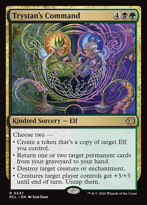 MTG Trystan's Command ECL 247 Regular Nonfoil