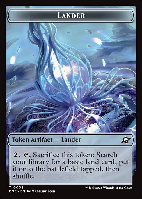MTG Lander Token EOE 005 Token Nonfoil