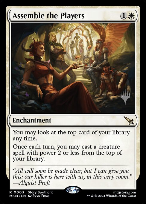 MTG Assemble the Players PMKM 003p Promo Pack Nonfoil