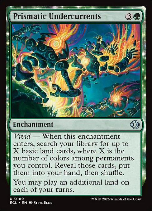 MTG Prismatic Undercurrents ECL 189 Regular Foil