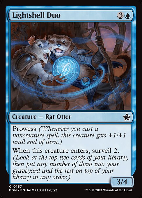 MTG Lightshell Duo FDN 157 Regular Nonfoil
