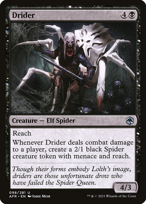 MTG Drider AFR 098 Regular Foil