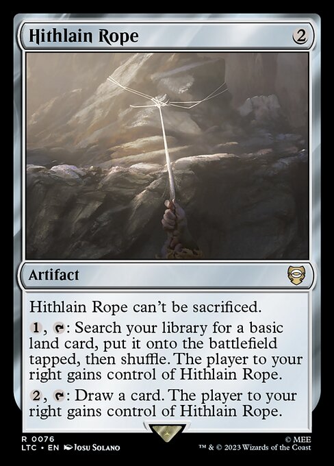MTG Hithlain Rope LTC 076 Regular Nonfoil