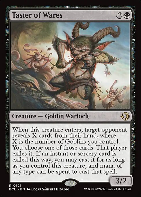 MTG Taster of Wares ECL 121 Regular Foil