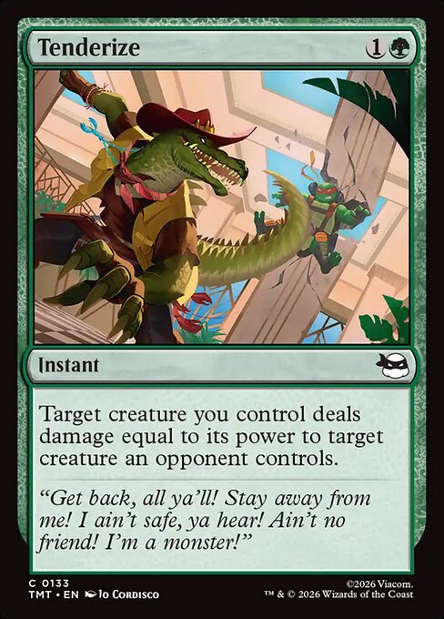 MTG Tenderize TMT 133 Regular Foil
