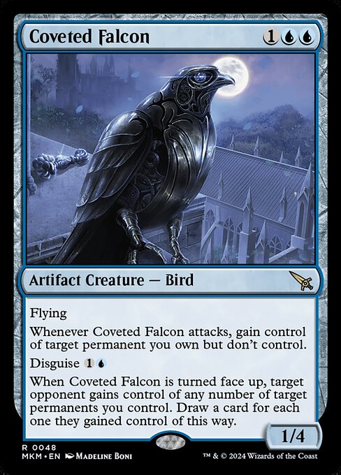 MTG Coveted Falcon MKM 048 Regular Nonfoil