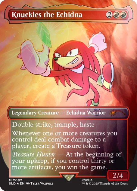 Magic Secret Lair x Sonic: Friends and Foes Foil Edition - ETA September 2025