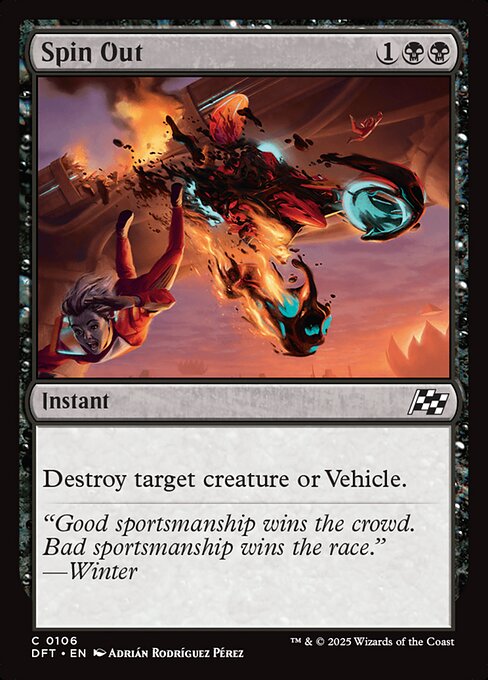 MTG Spin Out DFT 106 Regular Foil