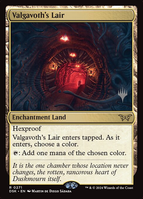 MTG Valgavoth's Lair PDSK 271p Promo Pack Foil