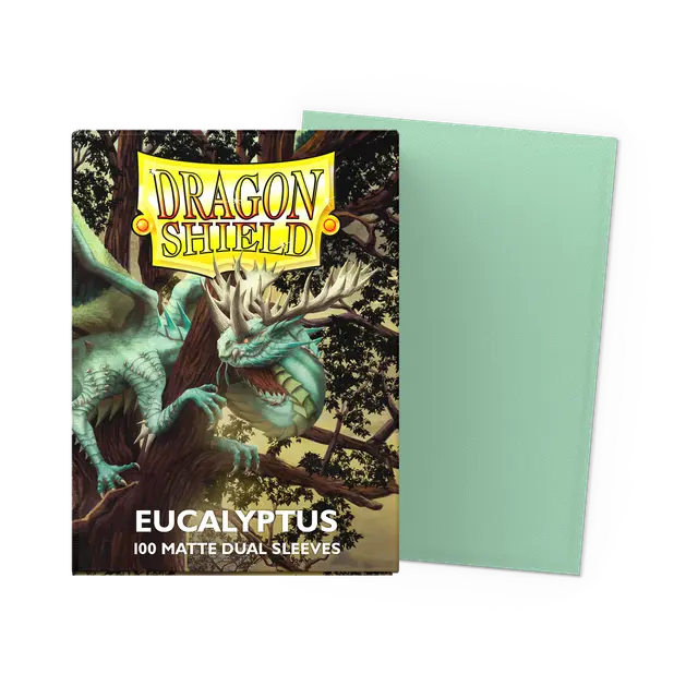 Dragon Shield: Sleeves – Matte Dual – Eucalyptus (Lehel) 100