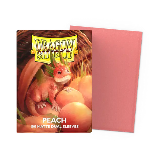 Dragon Shield: Sleeves – Matte Dual – Peach (Piip) 100