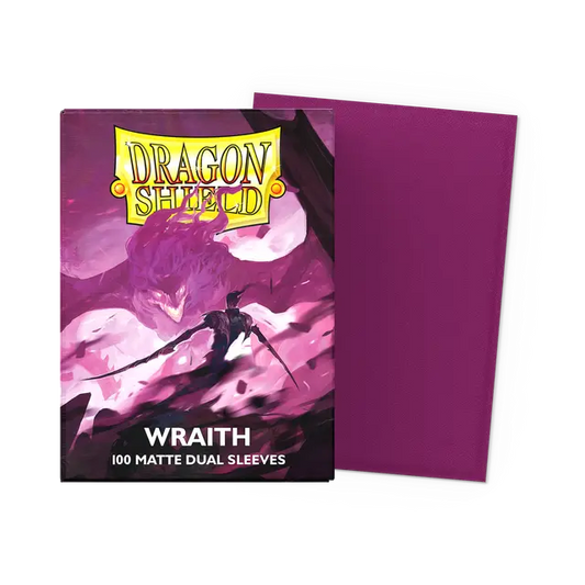 Dragon Shield: Sleeves – Matte Dual – Wraith (Alaric, Chaos Wraith) 100