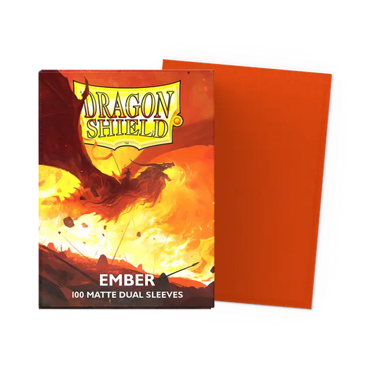 Dragon Shield: Sleeves – Matte Dual – Ember (Alaric, Revolution Kindler) 100