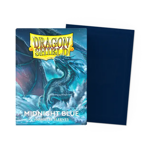 Dragon Shield: Sleeves – Matte – Midnight Blue 100