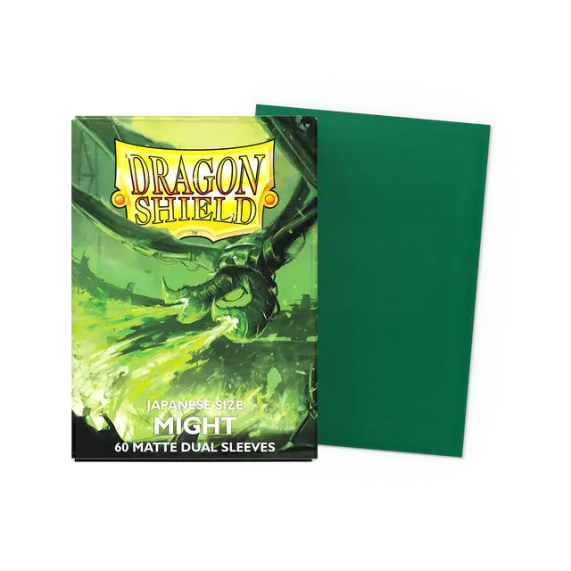 Dragon Shield: Sleeves – Japanese Size Sleeves – Matte Dual Might 60