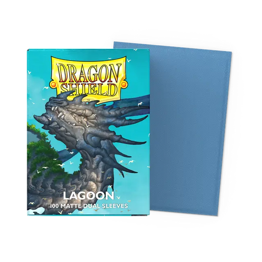 Dragon Shield: Sleeves – Matte Dual – Lagoon (Saras) 100