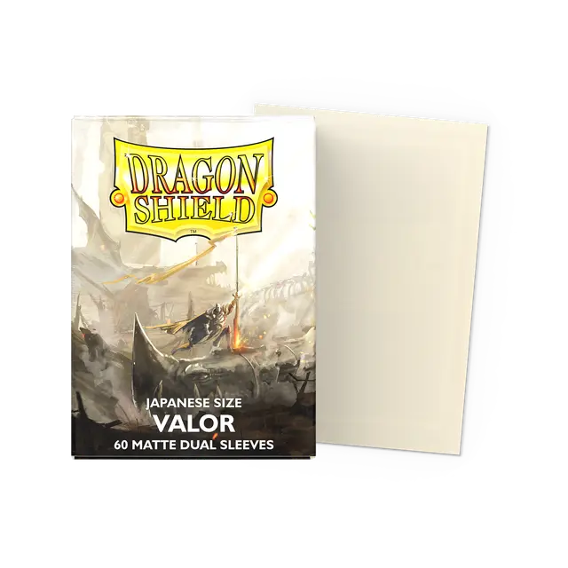 Dragon Shield: Sleeves – Japanese Size Sleeves – Matte Dual Valor 60